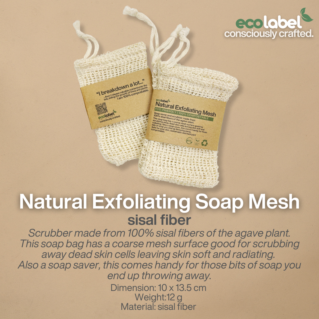 Natural Exfoliating Soap Mesh