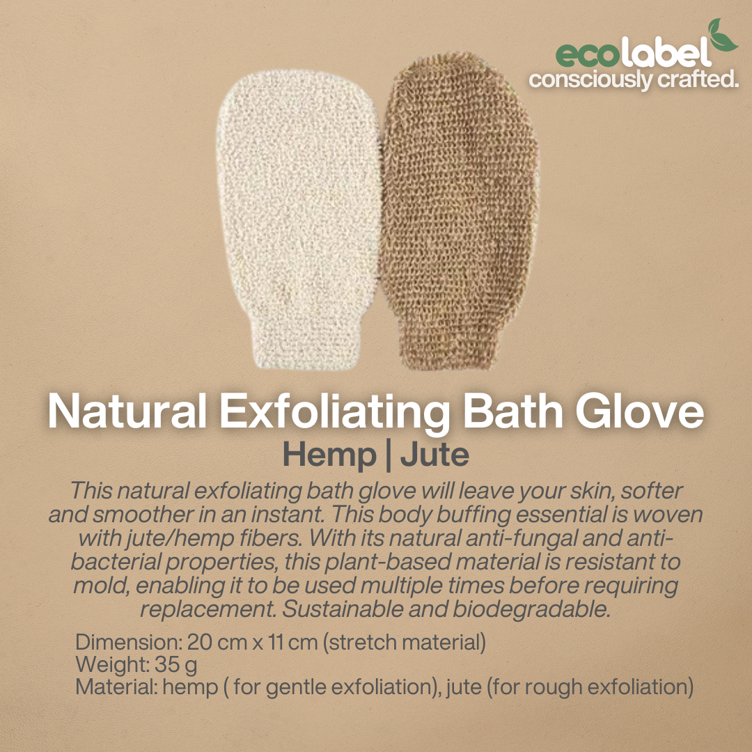 Natural Exfoliating Bath Glove