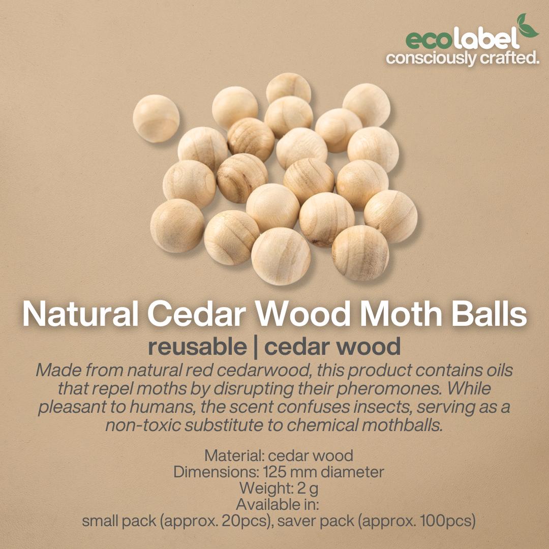 Reusable Non-toxic Natural Cedar Wood Moth Balls