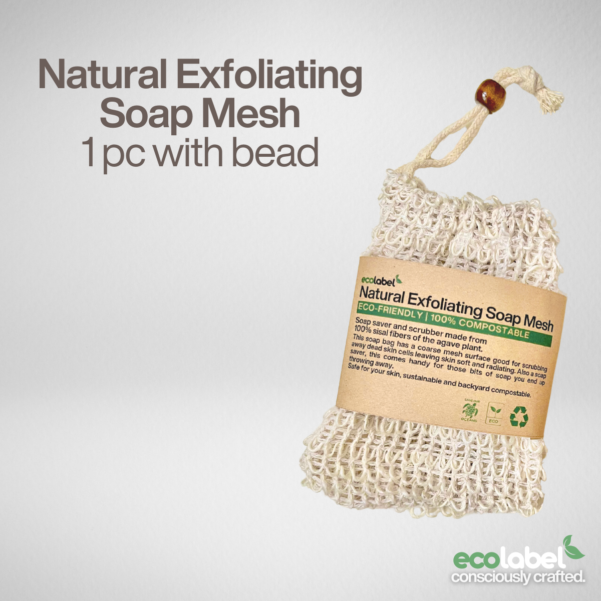 Natural Exfoliating Soap Mesh