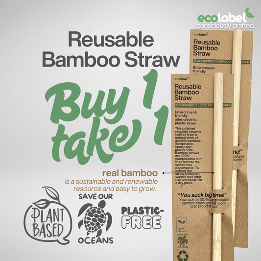 Reusable Bamboo Straw