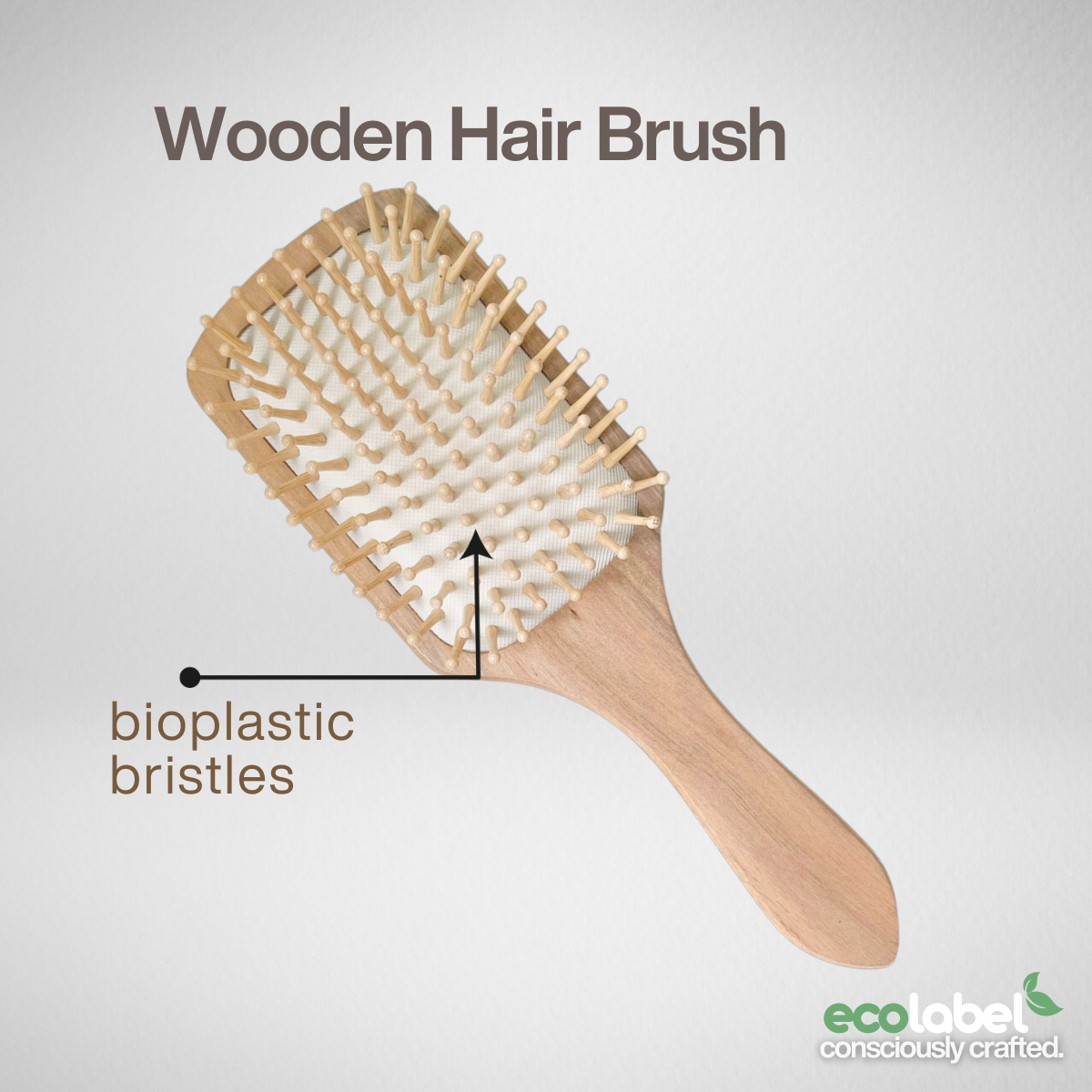 Wooden Hair Brush